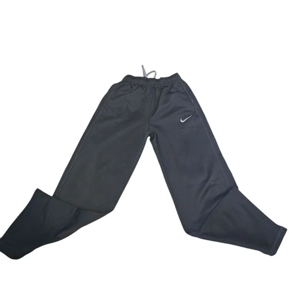 Kid's Nike Charcoal Gray Track Pants